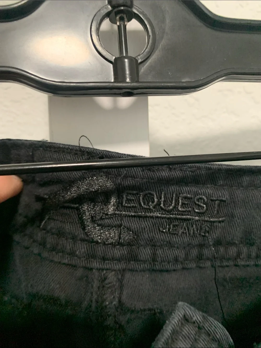 Y2K Request Jeans Black Cargo Utility Goth Shorts